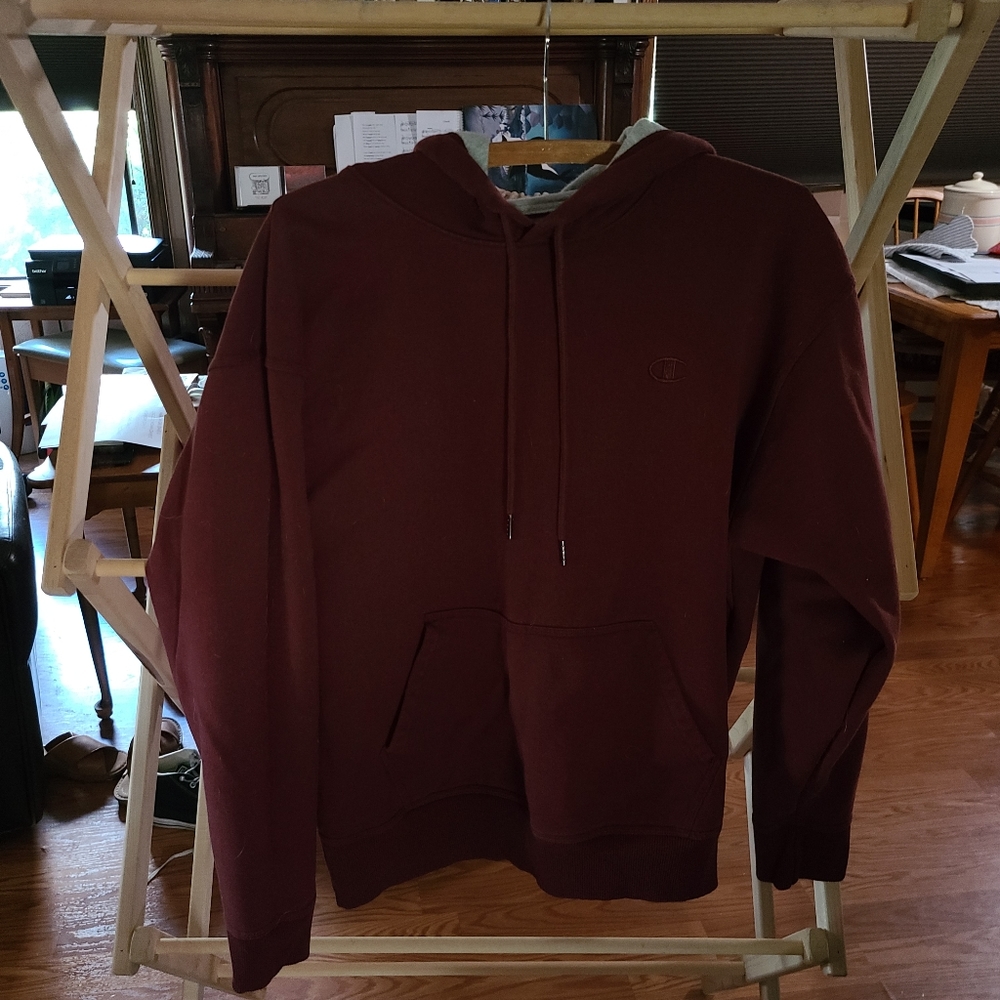 Champion Burgundy Sweatshirt/Hoodie